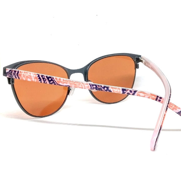 VERA BRADLEY " LYLA" SUNGLASSES WITH NON-PRESCRIPTION LENS: - Picture 6 of 16